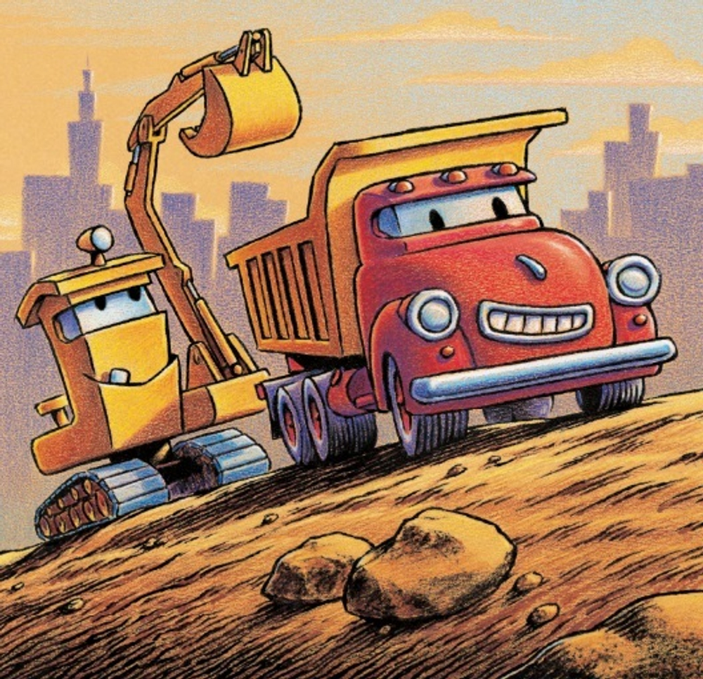 Стройка с самого утра