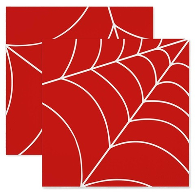 Салфетки «Паутина Человека-паука», 33 см, 20 шт