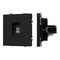 Механизм телефонной розетки SCT-NOBE-MTL1-SFPL-BK (RJ-11, 4C) Arlight 054301