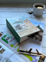 Фотоальбом на 100 фото 10х15 см, пластик. листы "cat's adventures: SPb" Приключения хвостиков в Санкт-Петербурге