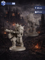 Тяжелая пехота, Легион Еретиков миниатюры для настольных игр РНИ, Trench Crusade