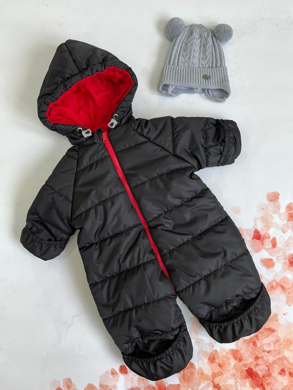 138/8 Комбинезон "Колибри" черный (Размер: 62)