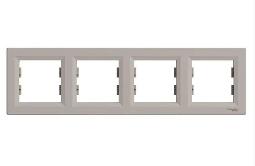 РАМКА 4-ПОСТ БРОНЗА ASFORA /SCHNEIDER/