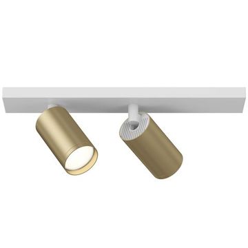Спот C051CL-2WMG белый/матовое золото Focus S Maytoni