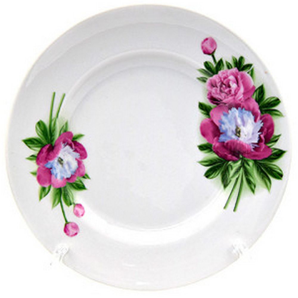 Тарелка мелкая "ПИОН (Идиллия)" 17,5 см, Беларусь.