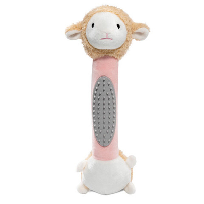 Игрушка для собак мягкая "Овечка с тренажером для зубов", 275мм , Triol