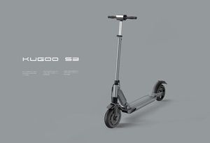 Электросамокат Kugoo S3 Jilong (Серый)