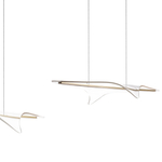 731323 Люстра VARESE 35W LED 3628LM 360G ЗОЛОТО 3000K