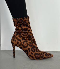 Ботильоны из эко замши