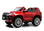 Детский электромобиль RiverToys Lexus LX570 Y555YY красный глянец