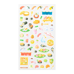 Стикеры Midori Sticker Marché - Sushi-gara