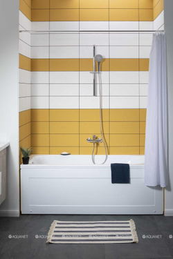 Акриловая ванна Aquanet (Акванет) West NEW 150x70 с каркасом