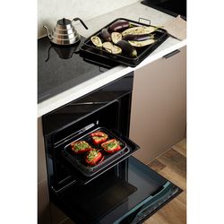 Противень для запекания с решеткой-гриль Roast Masters, 22х30 см, черный