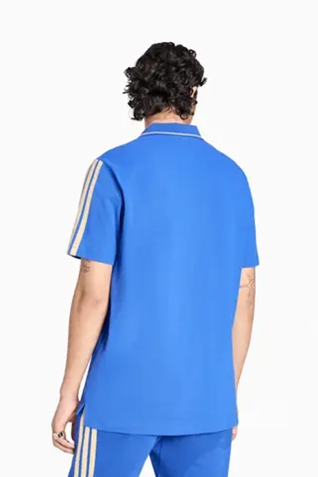 Футболка adidas Италия 2026 DNA Polo - синий