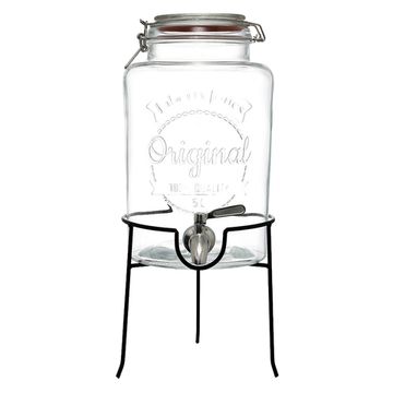 Диспенсер для напитков с подставкой maison jar, 5 л