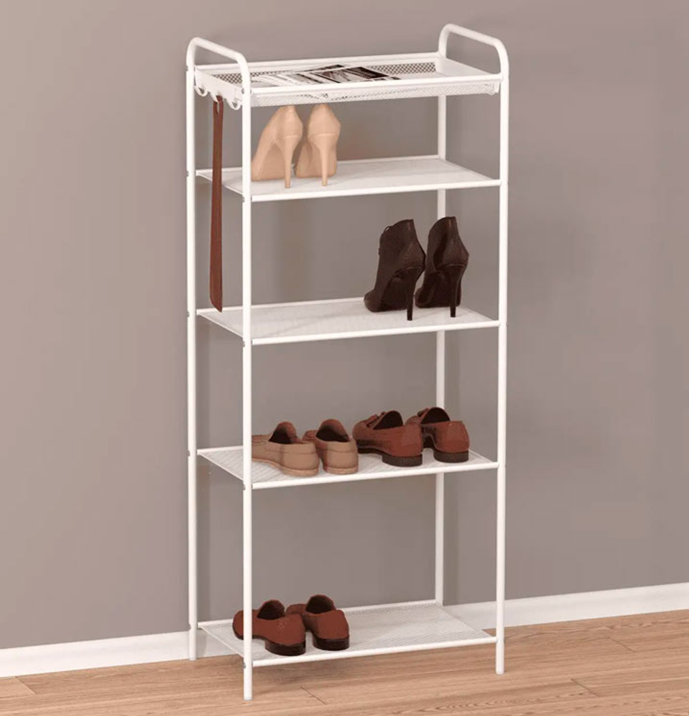 Подставка для обуви "Верона 15" белая