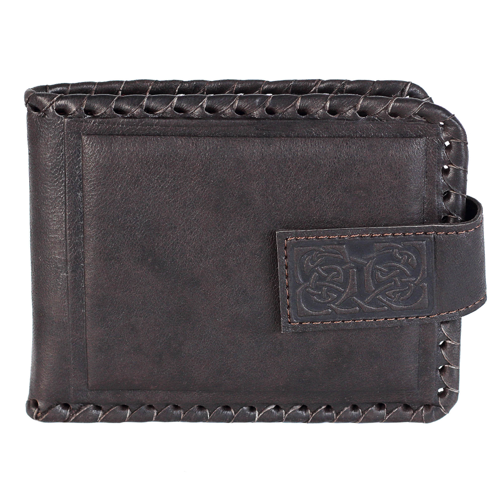 Кошелек «Кельт». Цвет коричневый