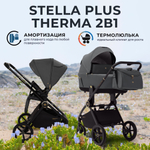 Коляска 2в1 Sweet Baby Stella Plus Therma Dark Grey