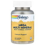 Solaray, Mega Multi Mineral™, 100 капсул