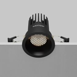 Светильник встраиваемый светодиодный Maytoni   DL117-15W-4K-B