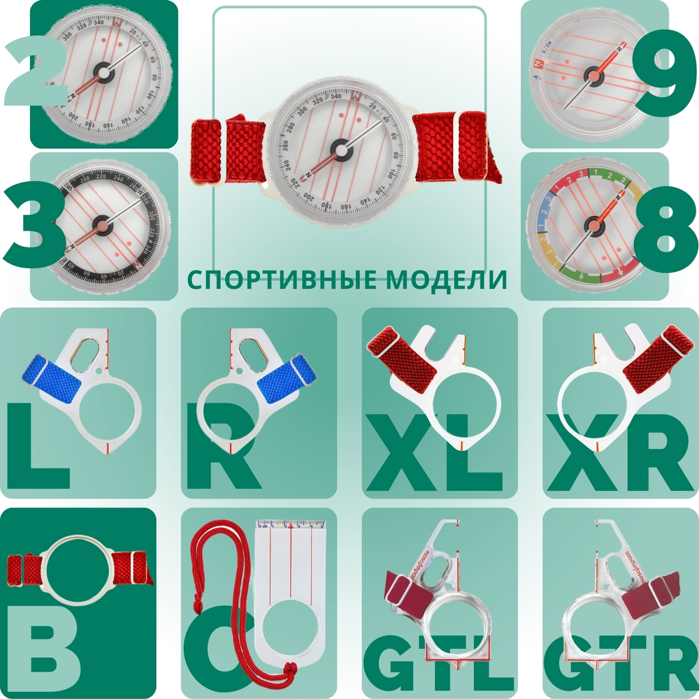 Компас Москомпас жидкостный Модель 2B
