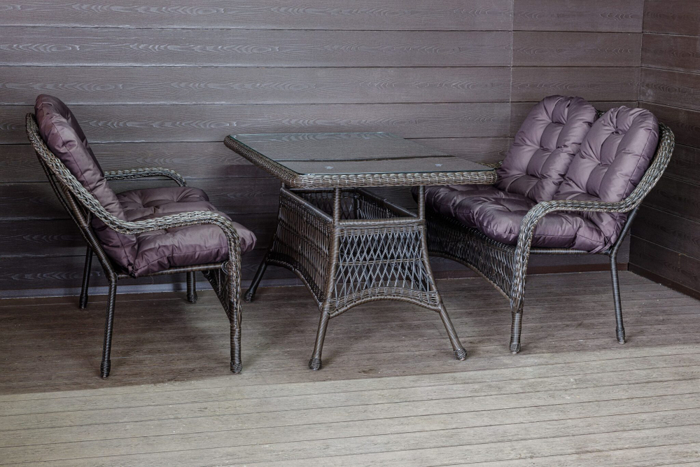 Комплект мебели из искусственного ротанга Мэдисон НЬЮ (Medison NEW) Сompany Set  с подушками на сидение и спинку