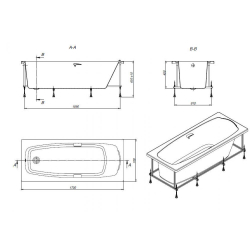 Акриловая ванна Roca Sureste N (Рока Сюресте Н) 170x70, ZRU9302769