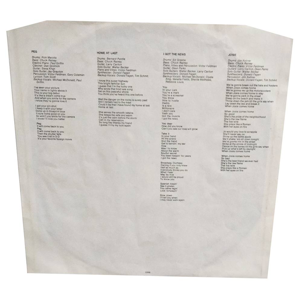 Steely Dan / Aja (LP)