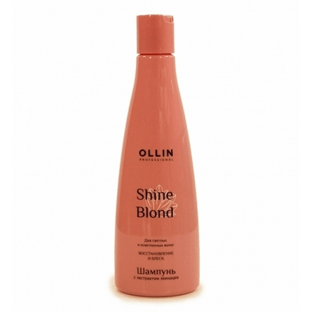Шампунь для волос с экстрактом эхинацеи, Shine Blond, Ollin, 300 мл.