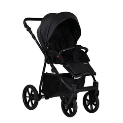 Детская коляска Pituso Tossa Кожа 2 в 1 TS/25/1 Black