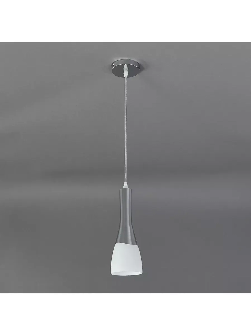 Люстра подвесная E27*60W Chrome, White