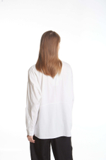 РУБАШКА ИЗ ЭЛАСТИЧНОГО ХЛОПКОВОГО ПОПЛИНА