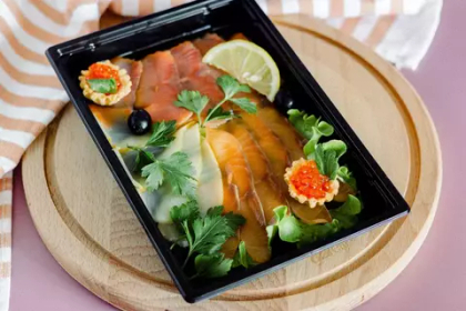 Тарелка рыбных деликатесов (145 гр.)