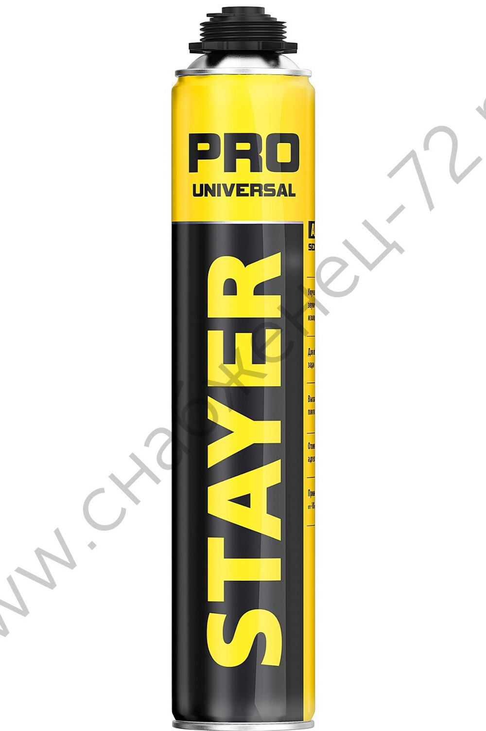 STAYER PRO 750мл пистолетная всесезонная выход до 35л, Монтажная пена, PROFESSIONAL (41135)