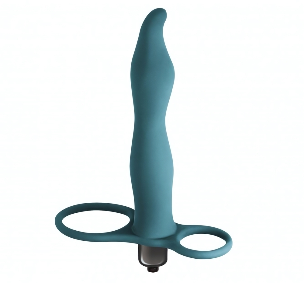 Насадка для двойного проникновения Pure Passion Flirtini с вибрацией 15,9 см