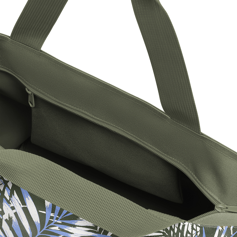 Сумка shopper m jungle trail green