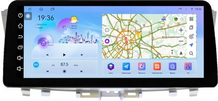 Магнитола для Infiniti QX60, JX35 2012-2016 (пластиковый верх) - FarCar монитор 12.3" 2K QLED на Android 14, TS10, CarPlay, 4G SIM-слот