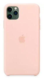 Чехол-накладка Apple Silicone Case Series для iPhone 11 Pro Max силикон (Pink Sand) (MWYY2)
