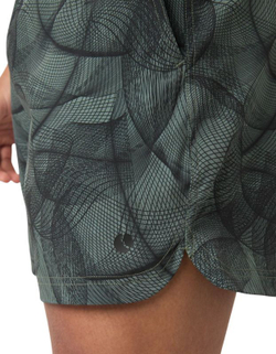 Мужские теннисные шорты Björn Borg Ace Printed - зеленый