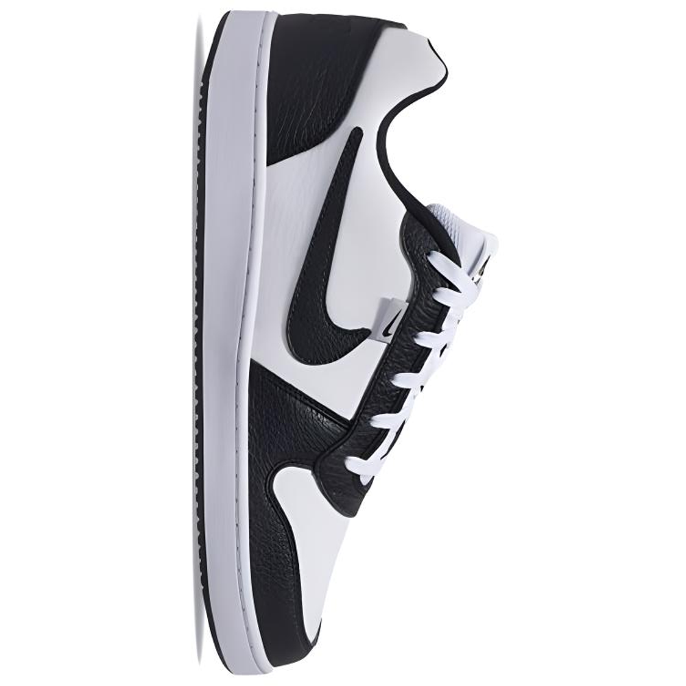 Nike ebernon low black white best sale