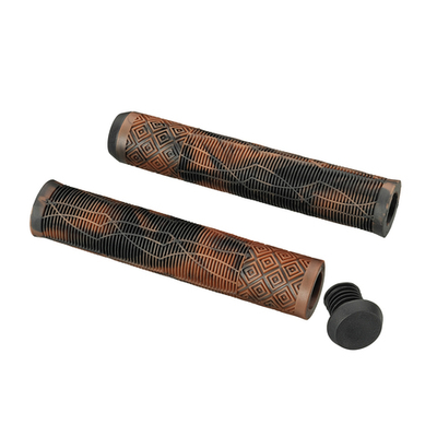 Грипсы FOX PRO L-160, коричнево-черные