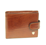 Портмоне мужское из натуральной кожи рыжее DoubleCity 028-DC13-01B