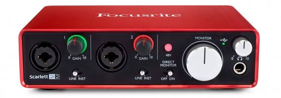 FOCUSRITE SCARLETT 2I2 2ND GEN