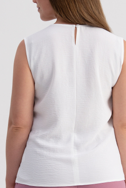 Блузка женская 4677з, белый #30Б094677з