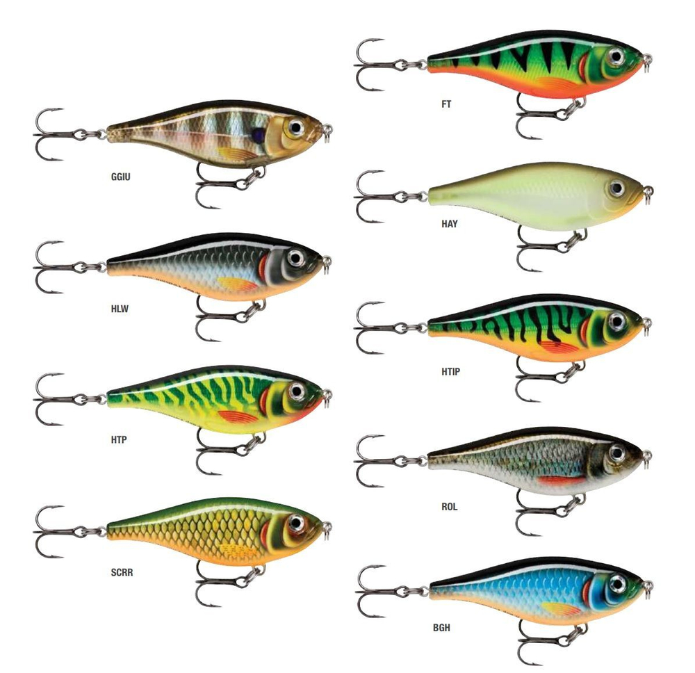 Воблер X-Rap Twitchin' Shad 08 8см 13гр медленно тонущий