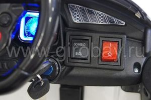 Детский электромобиль River Toys BMW O111OO белый фото №10