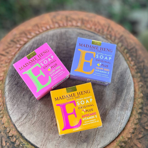 Мыло натуральное с витамином Е и экстрактом косточки винограда Natural Balance Soap Original Plus Grape Seed Vitamin E Madame Heng