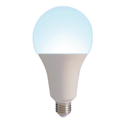 LED-A95-30W-6500K-E27-FR-NR Лампа светодиодная. Форма A. матовая. Серия Norma. Дневной белый свет 6500K. Картон. ТМ Volpe