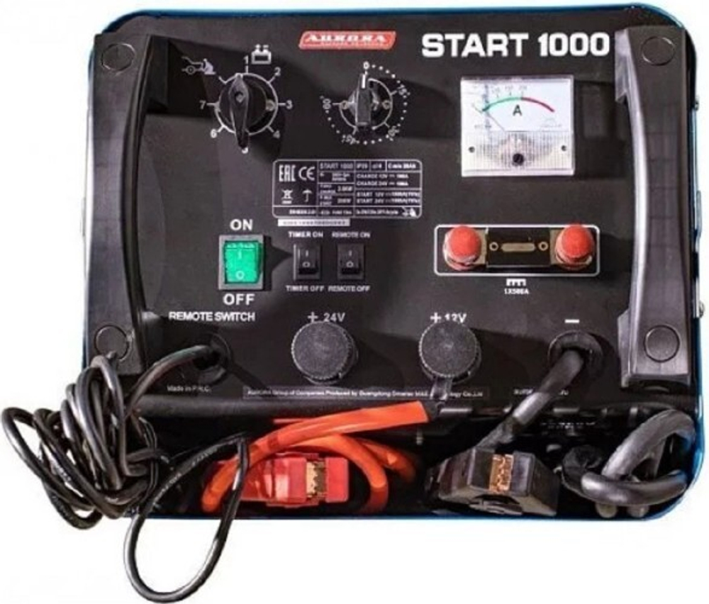 Пускозарядное устройство AURORA START1000 (с пультом ДУ) 19216