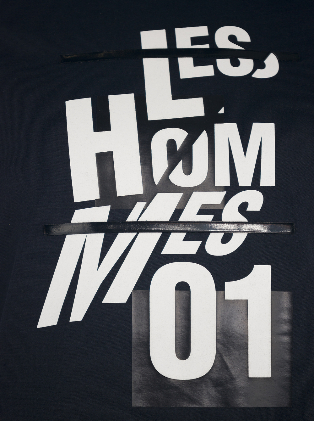 LES   HOMMES майка - черный